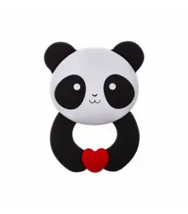 Akuku silikoninis kramtukas Panda, A0055-PANDA - Čiulptukai ir kramtukai