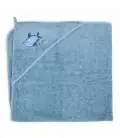 CebaBaby rankšluostis su gobtuvu 100x100 mėlynas, ryklys