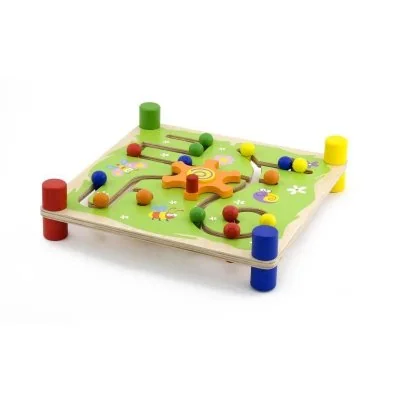 Viga medinis labirintas, 50175 - Mediniai žaislai
