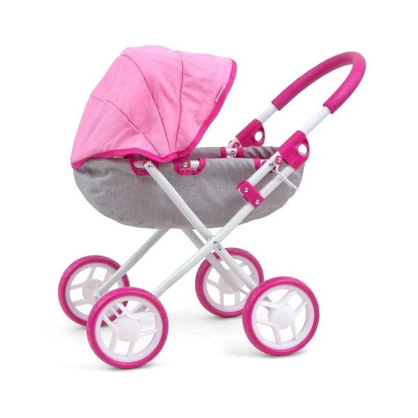 Milly Mally lėlių vežimėlis "Dori Prestige Pink"