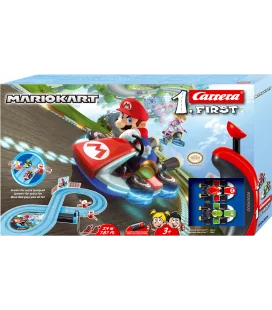 „CARRERA FIRST NINTENDO MARIO KART“ LENKTYNIŲ TRASA, 2.4M - Mašinos ir lenktynių trasos