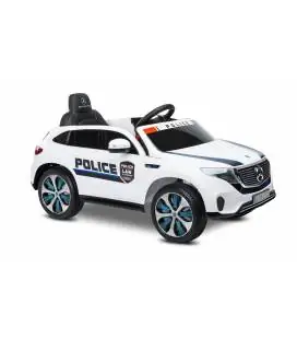 Elektromobilis Toyz Mercedes BENZ EQC POLICIJA, White