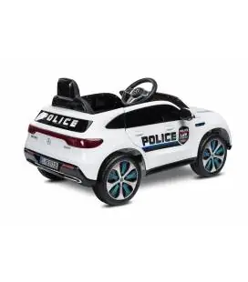 Elektromobilis Toyz Mercedes BENZ EQC POLICIJA, White