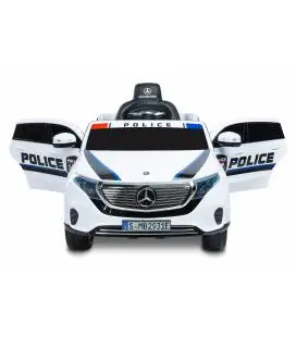 Elektromobilis Toyz Mercedes BENZ EQC POLICIJA, White