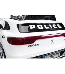 Elektromobilis Toyz Mercedes BENZ EQC POLICIJA, White