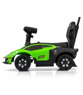 Milly Mally Paspiriama Mašinėlė LAMBORGHINI ESSENZA SC V12, Green - Paspiriamos mašinėlės