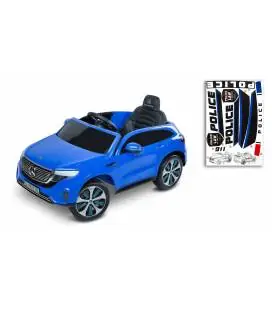 Elektromobilis Toyz Mercedes BENZ EQC POLICIJA, Blue