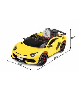 Elektromobilis Toyz Lamborghini Aventador, Yellow