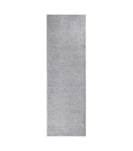 Trumpesnio plauko vaikiškas kilimas "City Shaggy", grey 80x300 cm.