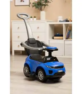 Paspiriama mašinėlė su stumimo rankena Toyz Sport Car, Blue