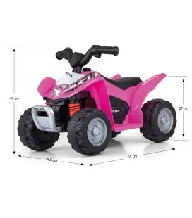 Elektromobilis Quad HONDA ATV, Pink - Elektromobiliai