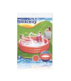 Bestway 51026 Pripučiamas baseinas, Raudonas 1.52m x 30cm - Pripučiami baseinai ir plaukimo priemonės