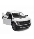 KiNSMART automobilis, 2022 Ford F-150 Raptor, baltas