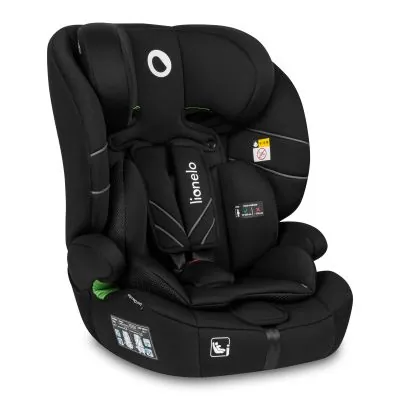 Autokėdutė Lionelo Levi one I-size 9-36 kg, Black carbon - Nuo 9 iki 36 kilogramų