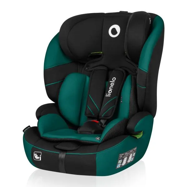 Autokėdutė Lionelo Levi one I-size 9-36 kg, Green forest